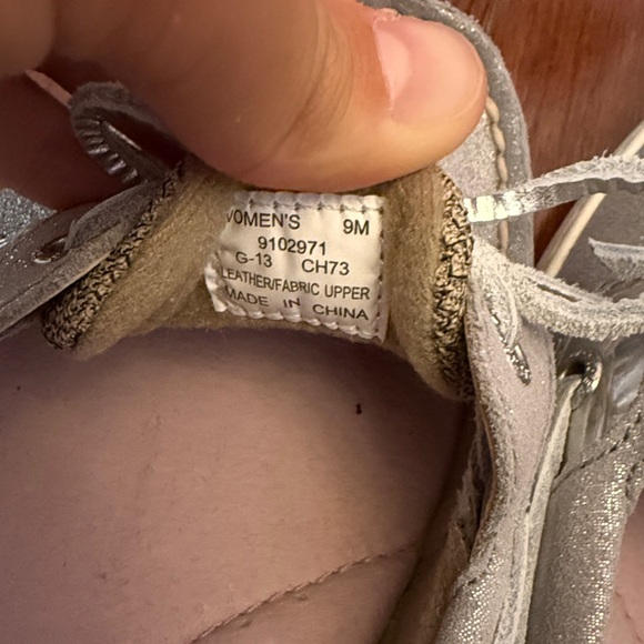 Sperry Light Gray Boat Shoes - Picture 6 of 6